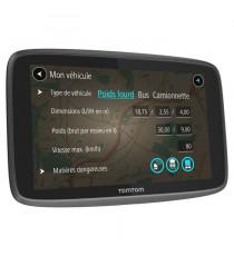 TomTom GPS Poids Lourds ? GO PROFESSIONAL 520 (5 pouces) Cartographie Europe 48 et Trafic a vie