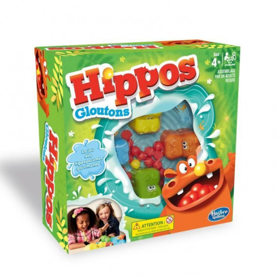 HASBRO GAMING - Hippos Gloutons - Jeu de Société