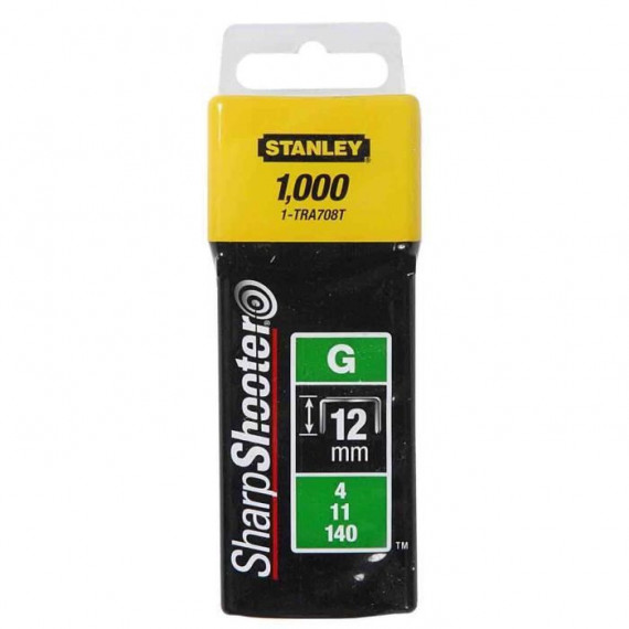 STANLEY 1000 agrafes 12mm type G