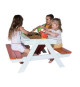 TRIGANO Table Pic nic en bois Enfant avec bac a sable intégré