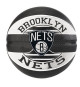 SPALDING Ballon de basket NBA Teamball Brooklyn Nets