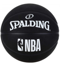 SPALDING  NBA Rubber Outdoor Basketball Ball Fun Team Noir