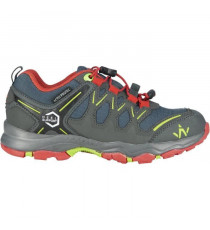 WANABEE Chaussures de randonnée Hike 300 - Enfant - Gris et rouge