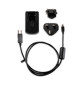GARMIN Chargeur secteur - avec cable mini et micro USB et adaptateur EU - Noir