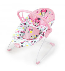 Disney Baby Transat Minnie Spotty Dotty avec vibrations et arche de jeux