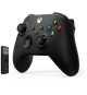 Manette Xbox nouvelle génération avec adaptateur sans-fil Windows 10 - Noir