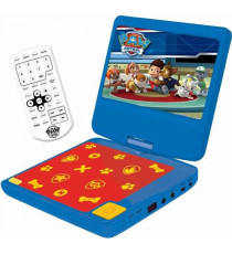 PAT' PATROUILLE Lecteur DVD portable enfant écran LCD 7 LEXIBOOK - batterie rechargeable