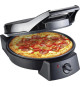 ARTHUR MARTIN AMP357 - Cuiseur a Pizza - 1800W - 30cm - Ouverture 180° - Arret automatique thermostat - Poignée isolante