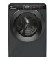 Lave-linge hublot HOOVER H-WASH 500 HWP49AMBCR/1-S - 9 kg - Induction - 1400 trs/min - Classe A - connecté - vapeur - Anthracite