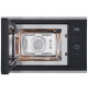 Micro-ondes combiné encastrable CONTINENTAL EDISON CEMO34CEB2 Noir et Inox L59,5 x H38,8 x P46,8 cm 34L Grill et convection