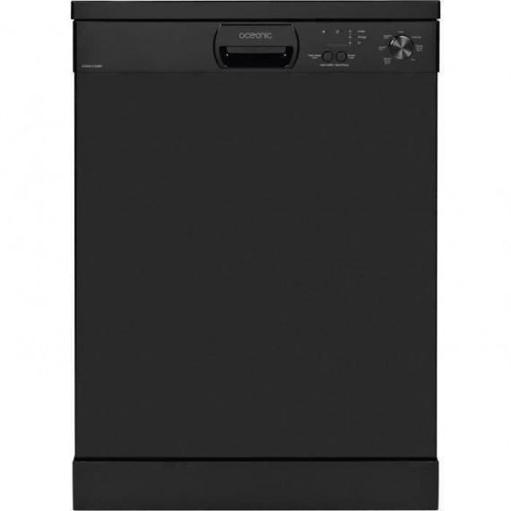 Lave-vaisselle pose libre OCEANIC OCEALV1249B1 - 12 couverts - Largeur 59,8 cm - Noir - 49 dB