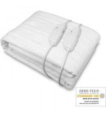 Surmatelas chauffant King Size MEDISANA -  HU 676 XXL - 2 éléments de commande, 150 x 160 cm, 4 réglages de températures, lav…