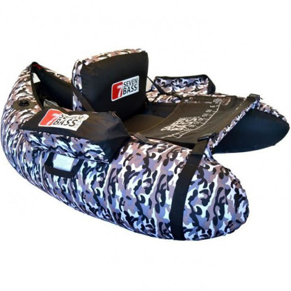 SEVEN BASS Float Tube Hecko 130 - Camouflage