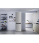 HOTPOINT H8A1ES - Réfrigérateur congélateur bas - 338L (227+111) - Froid brassé - A+ - L 60cm x H 189cm - Silver