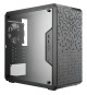COOLER MASTER LTD BOITIER PC MasterBox Q300L - Noir - Verre trempé - Format Micro ATX (MCB-Q300L-KANN-S00)