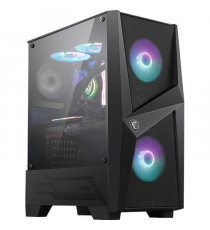 MSI BOITIER PC MAG FORGE 100R - Noir - Verre trempé - Format ATX (306-7G03R21-809)