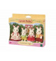 La famille lapin chocolat - SYLVANIAN FAMILIES - 5655 - A partir de 3 ans