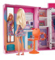 Barbie - Barbie Et Son Mega Dressing - Poupée - 3 ans et +