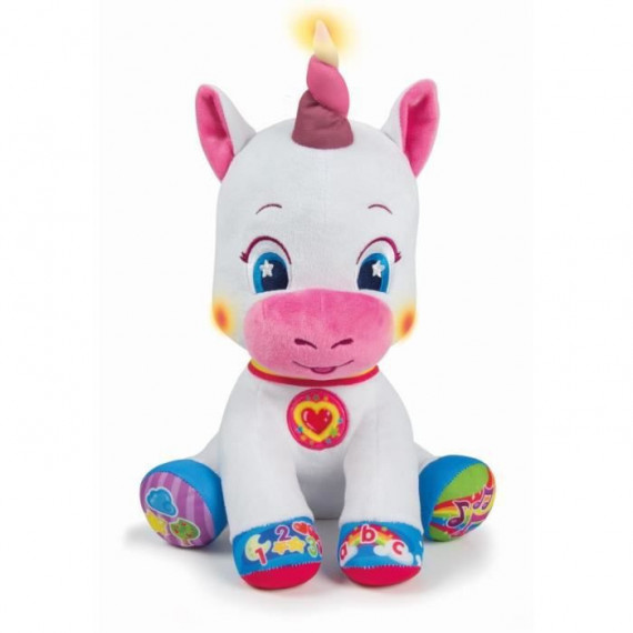 CLEMENTONI - Ma Douce Licorne Interactive - Peluche Interactive