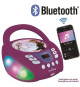 Lecteur CD Bluetooth La Reine des Neiges avec Effets Lumineux
