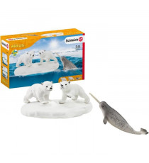 SCHLEICH - Glissade des ours polaires - 42531 - Gamme : Wild Life