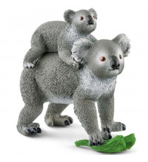 SCHLEICH - Maman et Bébé Koala - 42566 - Gamme Wild Life
