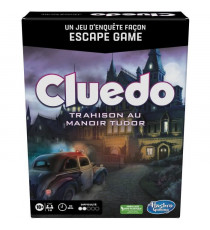 Cluedo Trahison au Manoir Tudor - jeu d'enquete façon escape game - 1 a 6 joueurs -des 10 ans