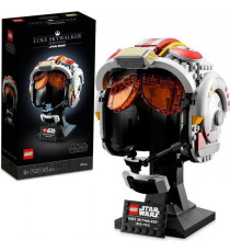 LEGO 75327 Star Wars Le Casque Red Five De Luke Skywalker Modele Réduit de Collection, Maquette a Construire, Décoration et C…