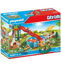 PLAYMOBIL - 70987 - City Life - Espace Détente avec Piscine