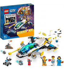 LEGO City 60354 Missions d'Exploration Spatiale sur Mars, Jouet Construction Interactif