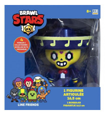 Brawl Stars - 1 Figurine Articulée 16,5 cm - Lot 3 - Figurines de Collection - Jeux Vidéos - Lansay