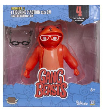 Gang Beasts - 1 Figurine Articulée de 11,5 cm - Lot 1 - Figurines de Collection - Jeux Vidéos - Lansay