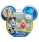 Mickey, 2 figurines articulées 7,5 cm avec accessoires, Theme Football, Jouet pour enfants des 3 ans, MCC042