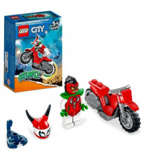 LEGO 60332 City Stuntz La Moto de Cascade du Scorpion Téméraire, Jouet de Cascadeur Stuntz, Cadeau pour Enfants de 5 Ans et Plus