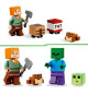 LEGO Minecraft 21240 Aventures dans le Marais, Jouet de Construction, avec Figurine Zombie