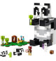 LEGO Minecraft 21245 Le Refuge Panda, Jouet de Maison, avec Figurines Animaux et Squelette
