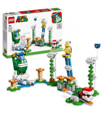 LEGO Super Mario 71409 Ensemble d'Extension Le Défi du Maxi-Spike sur un Nuage, Jouet