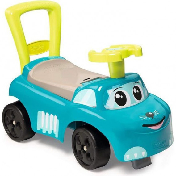 SMOBY - Porteur Auto Enfant Bleu