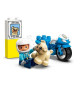 LEGO 10967 DUPLO La Moto De Police, Jouet Pour les Enfants de 2 Ans et Plus, Développement De La Motricité Fine