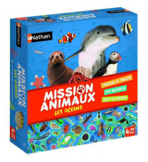 Jeux d'apprentissage - Mission Animaux Océans
