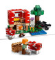 LEGO 21179 Minecraft La Maison Champignon, Set Jouet de Construction pour Enfants des 8 ans, Idée de Cadeau, avec Figurines