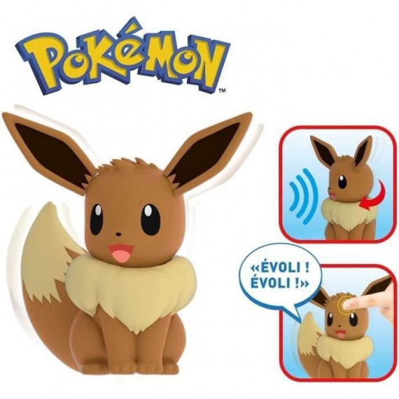 BANDAI Pokémon My Partner Evoli - Figurine électronique interactive
