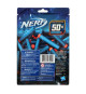 NERF - Elite 2.0 - Recharge de 50 fléchettes en mousse NERF - Elite 2.0 officielles - compatibles avec les Blasters NERF - Elite