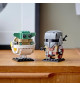 LEGO Star Wars 75317 Le Mandalorien et l'Enfant, Jouet de Construction, Figurine Bébé Yoda