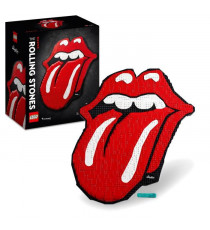 LEGO 31206 Art The Rolling Stones, Accessoire de Décoration Intérieure et Loisir Créatif pour Adultes, Cadeau Musique Rock'n'…