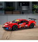 LEGO Technic 42125 Ferrari 488 GTE AF Corse 51, Construction, Voiture de Sport, Maquette Voiture a Construire, pour Adultes