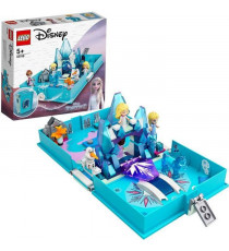 LEGO Disney Princess 43189 La Reine des neiges 2 Les aventures d'Elsa et Nokk dans un livre de contes, Jouet créatif pour en…