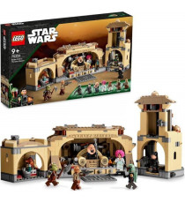 LEGO 75326 Star Wars La Salle Du Trône De Boba Fett, Jouet a Construire Pour les Enfants de 9 Ans et Plus, Avec le Palais de …