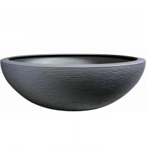 EDA Pot vasque Graphit Ø 59 cm - 39 L - Gris anthracite