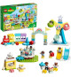 LEGO 10956 DUPLO Town Le parc d'attractions Jouet Enfant 2+ ans avec Train, Carrousel et Grande Roue